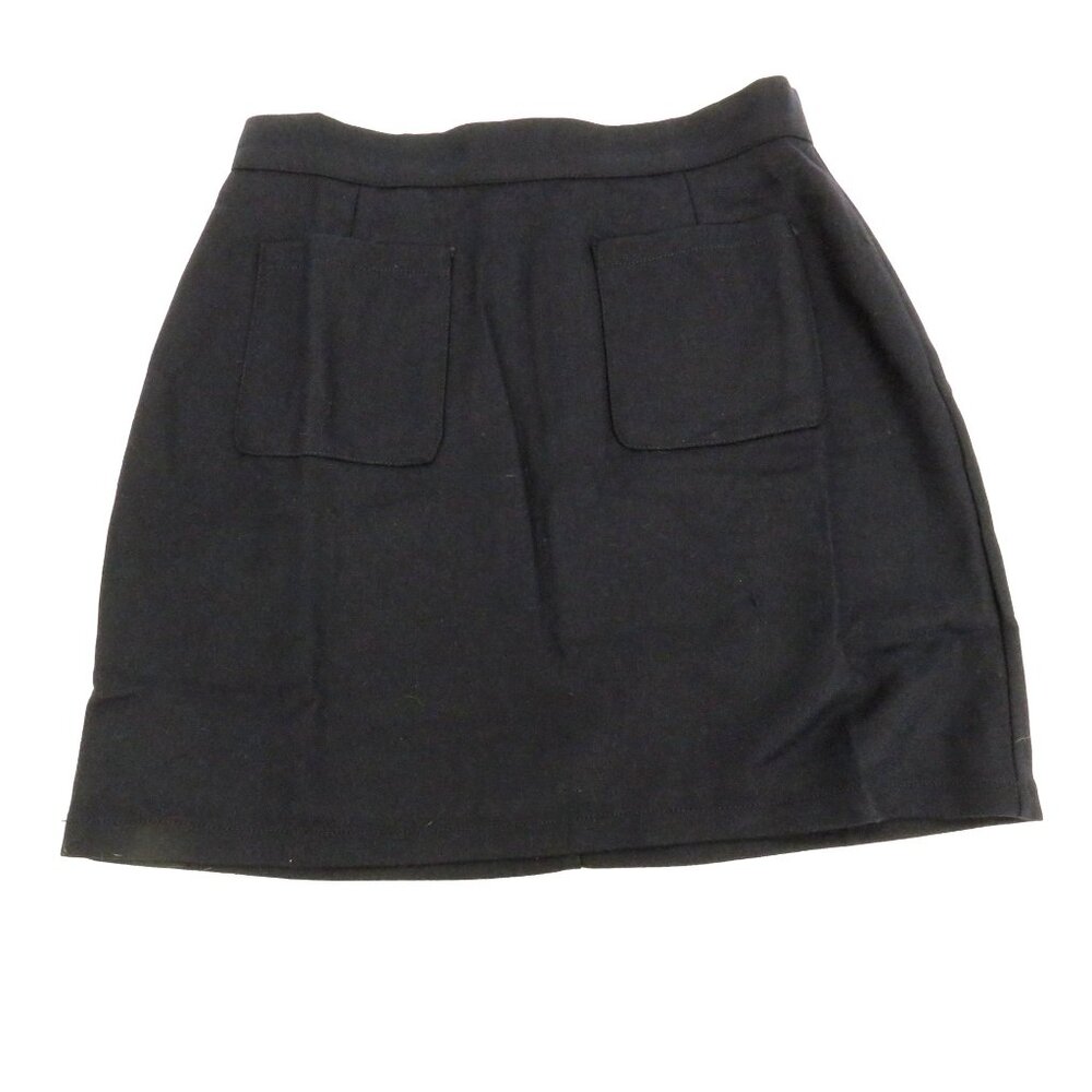 ModCloth Women's A-Line Blue Skirt Size 10 Pockets Back Zipper NWT